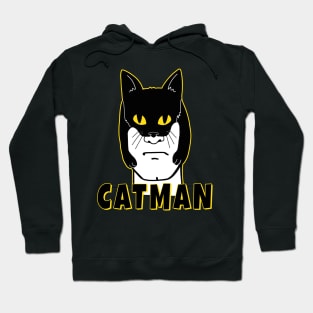 CatMan New Super Hero in Town Hoodie